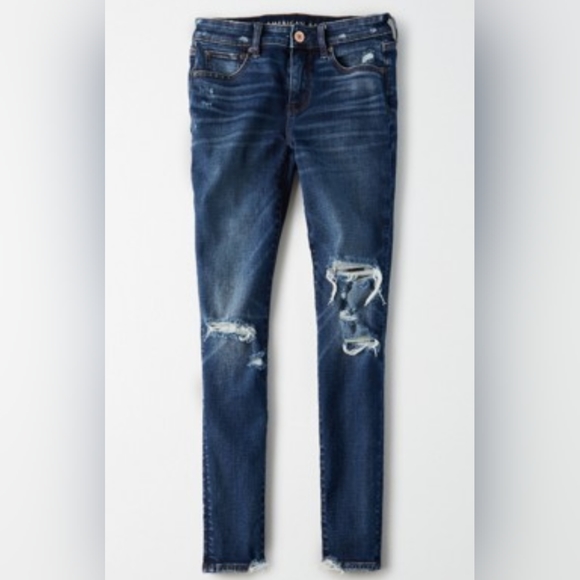 AMERICAN EAGLE, Jegging, Vintage Star, Super Stretch. Size 12 X-Short. 31W. - Picture 4 of 5